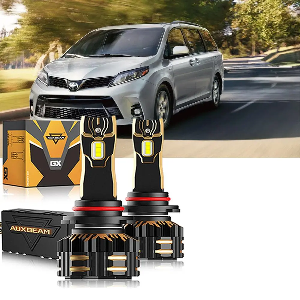 For 2020 Toyota Sienna 9005 D4s Led Headlight Bulbs Bundle 13