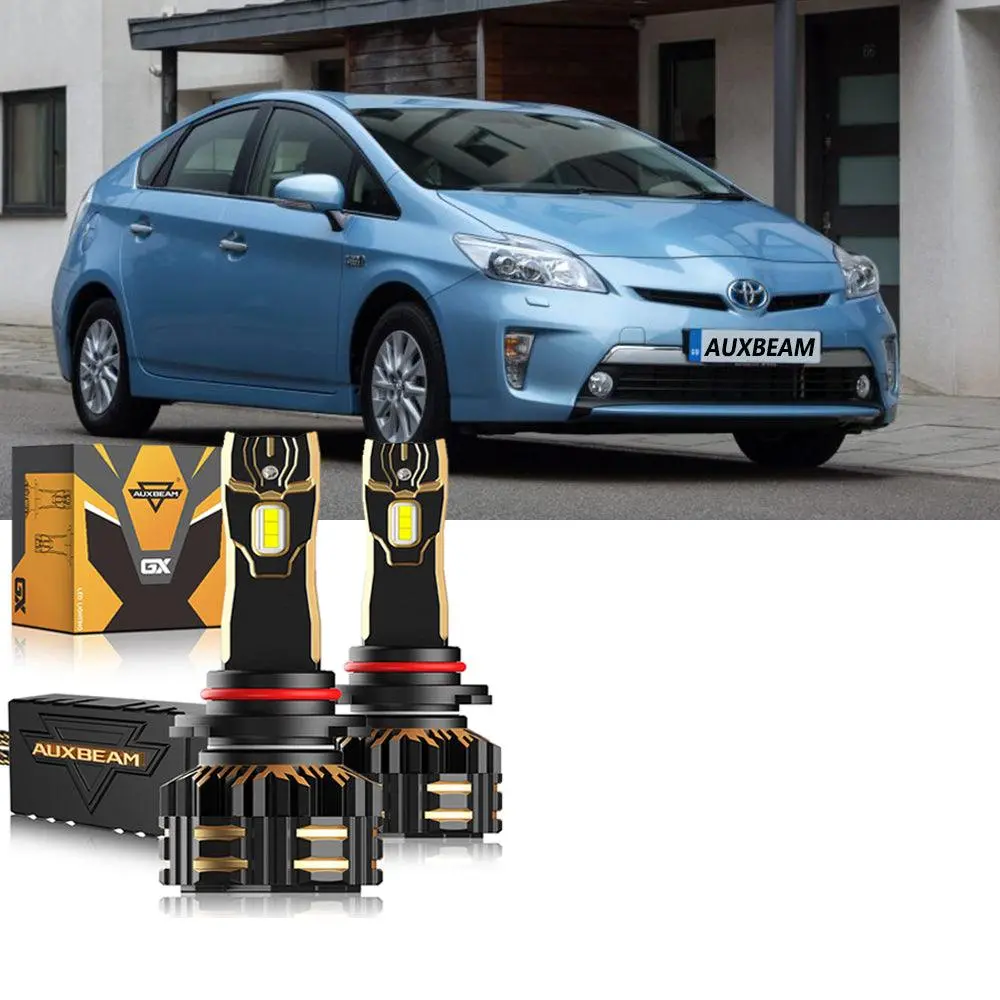 For 2012-2015 Toyota Prius Plug-In 9005 H11 Led Headlight Bulbs Bundle 14