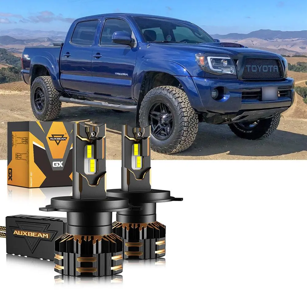 For 2005-2011 Toyota Tacoma H4 Led Headlight Bulbs Bundle 12