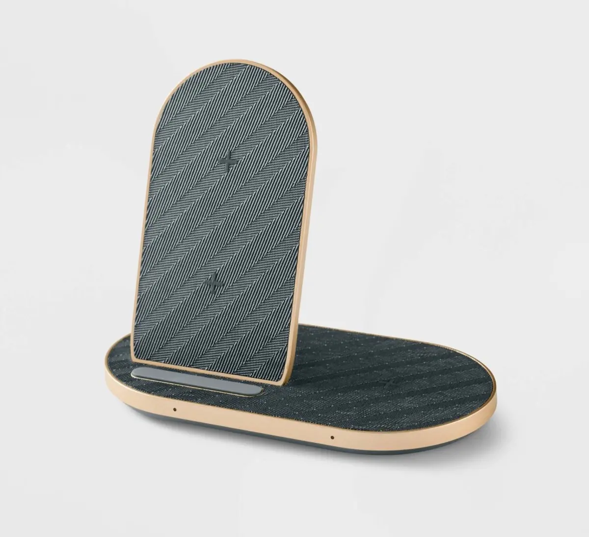 Qi 2-In-1 Wireless Charger - Dark Gray 1