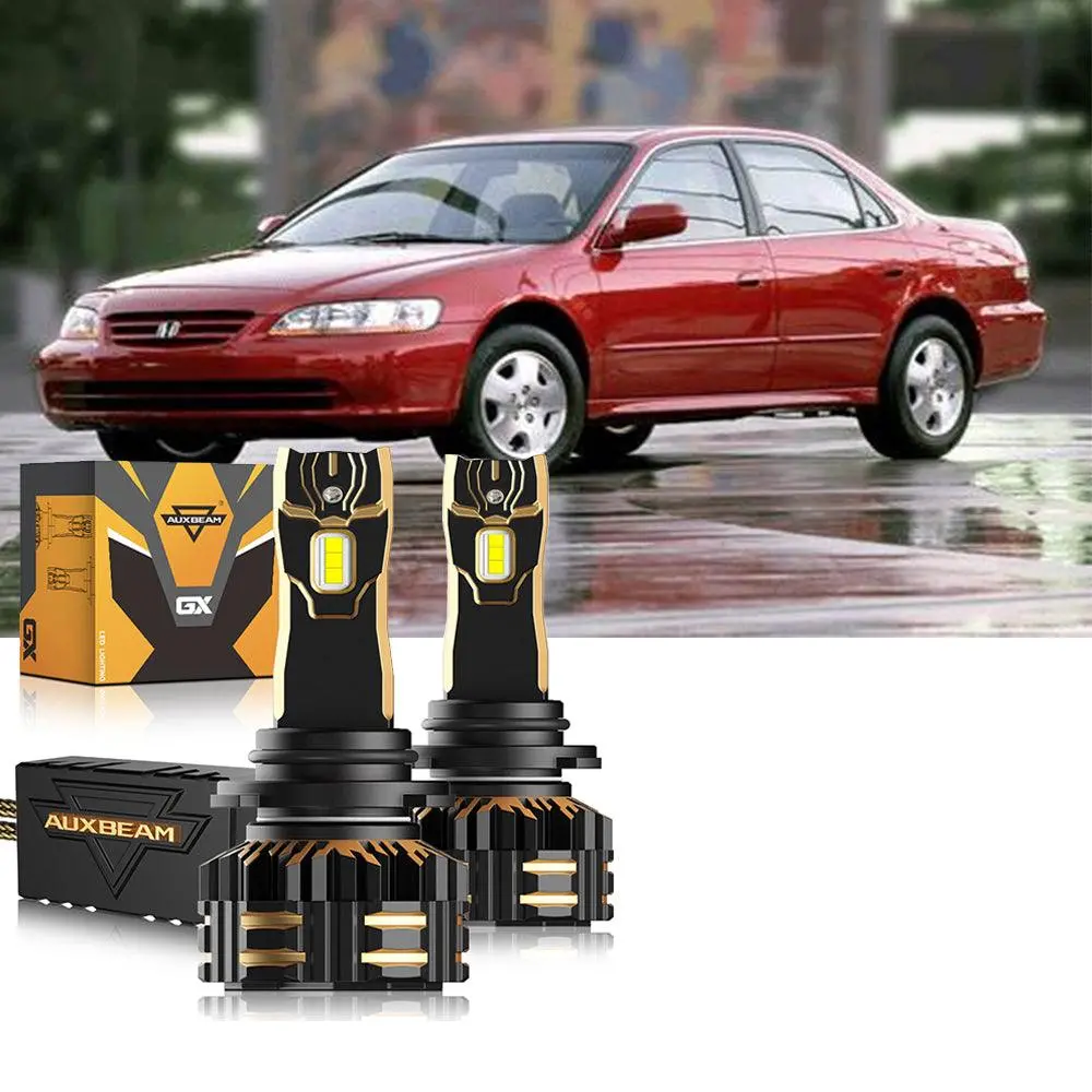 For 2000-2002 Honda Accord 9005 9006 Led Headlight Bulbs Bundle 12
