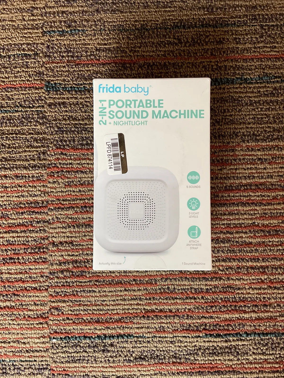 Frida Baby 2-In-1 Portable Sound Machine + Nightlight 1