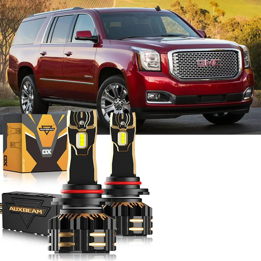 For 2015-2019 Gmc Yukon Hid 9005 D3s Led Headlight Bulbs Bundle 2