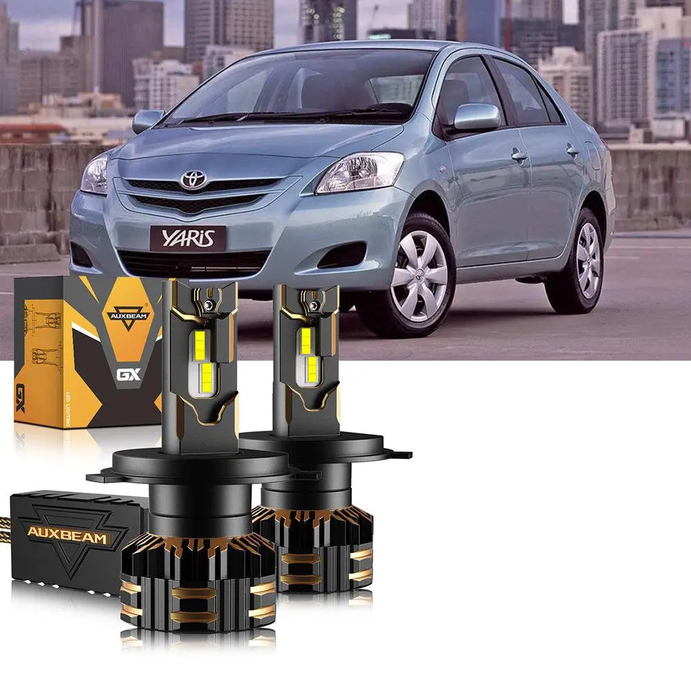 For 2006-2013 Toyota Yaris H4 Led Headlight Bulbs 12