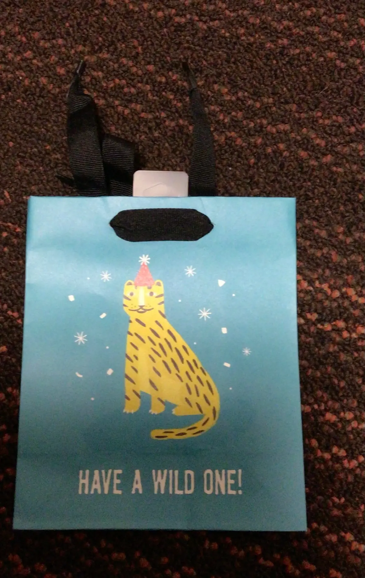 National Brand Have A Wild One Blue Gift Bag - Clearance 1