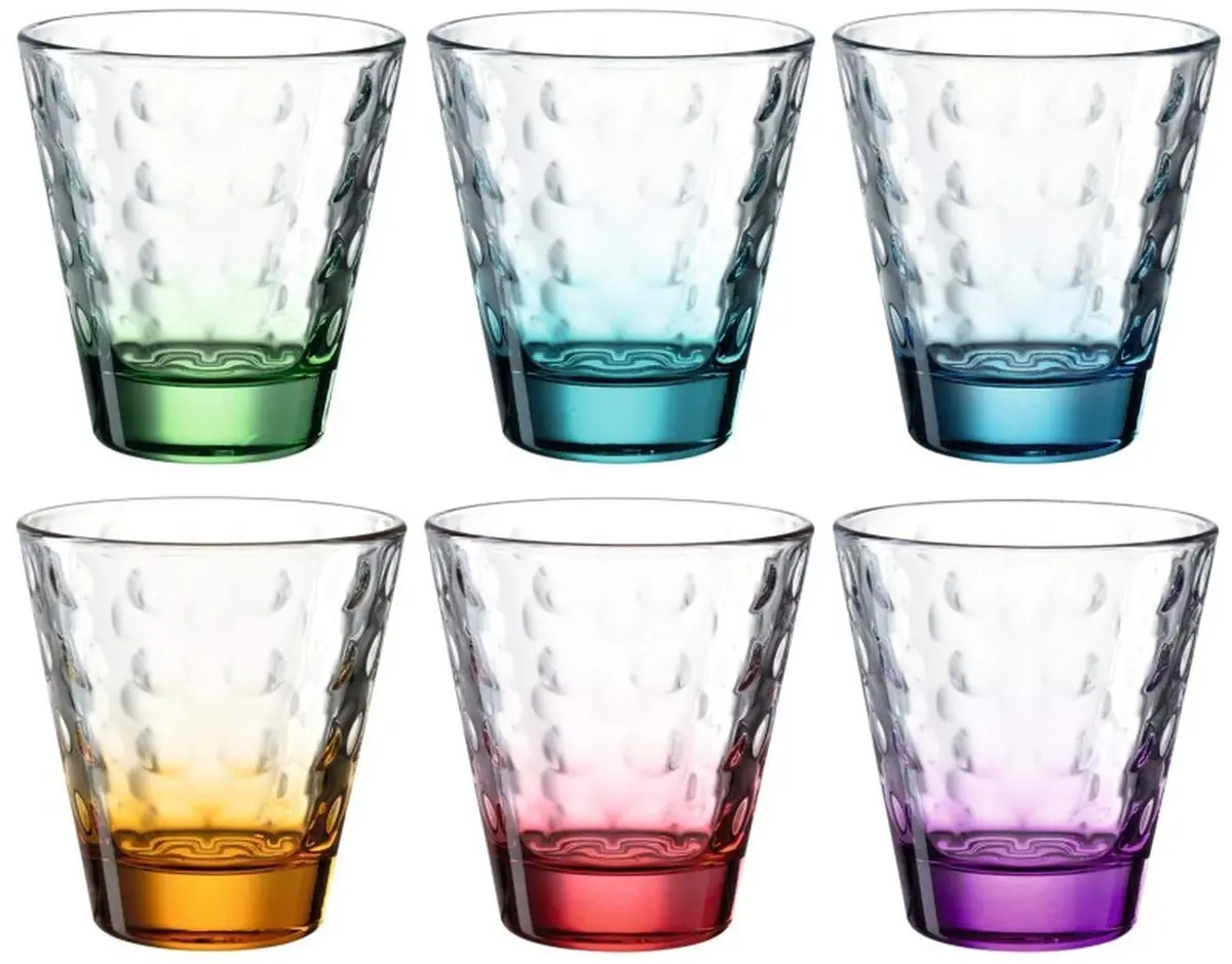 Leonardo Waterglazen Optic - 215 Ml - 6 Stuks 1