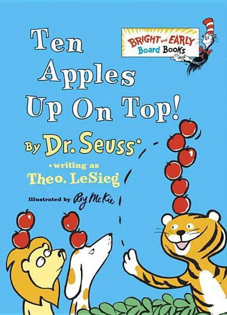 Ten Apples Up On Top! - By Dr. Seuss (Board Book) 1