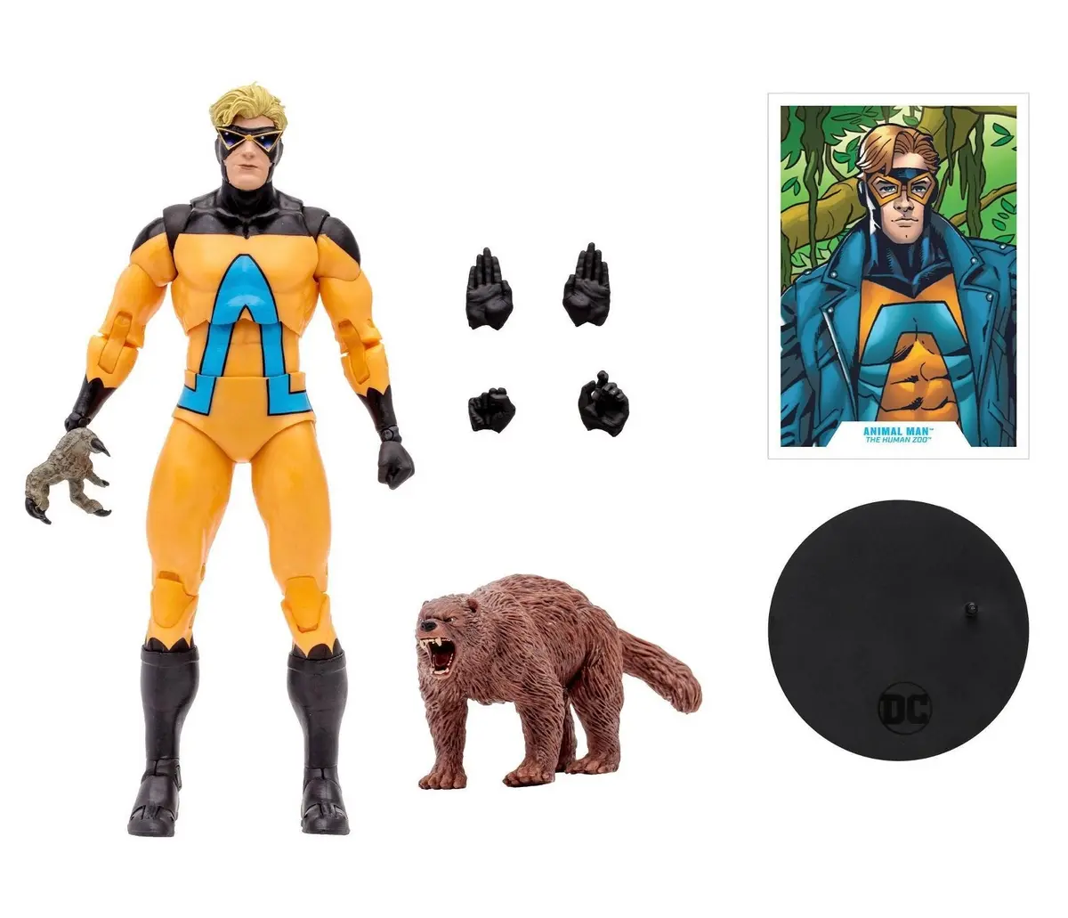Mcfarlane Toys Dc Comics Gold Label Animal Man 7" Figure 1