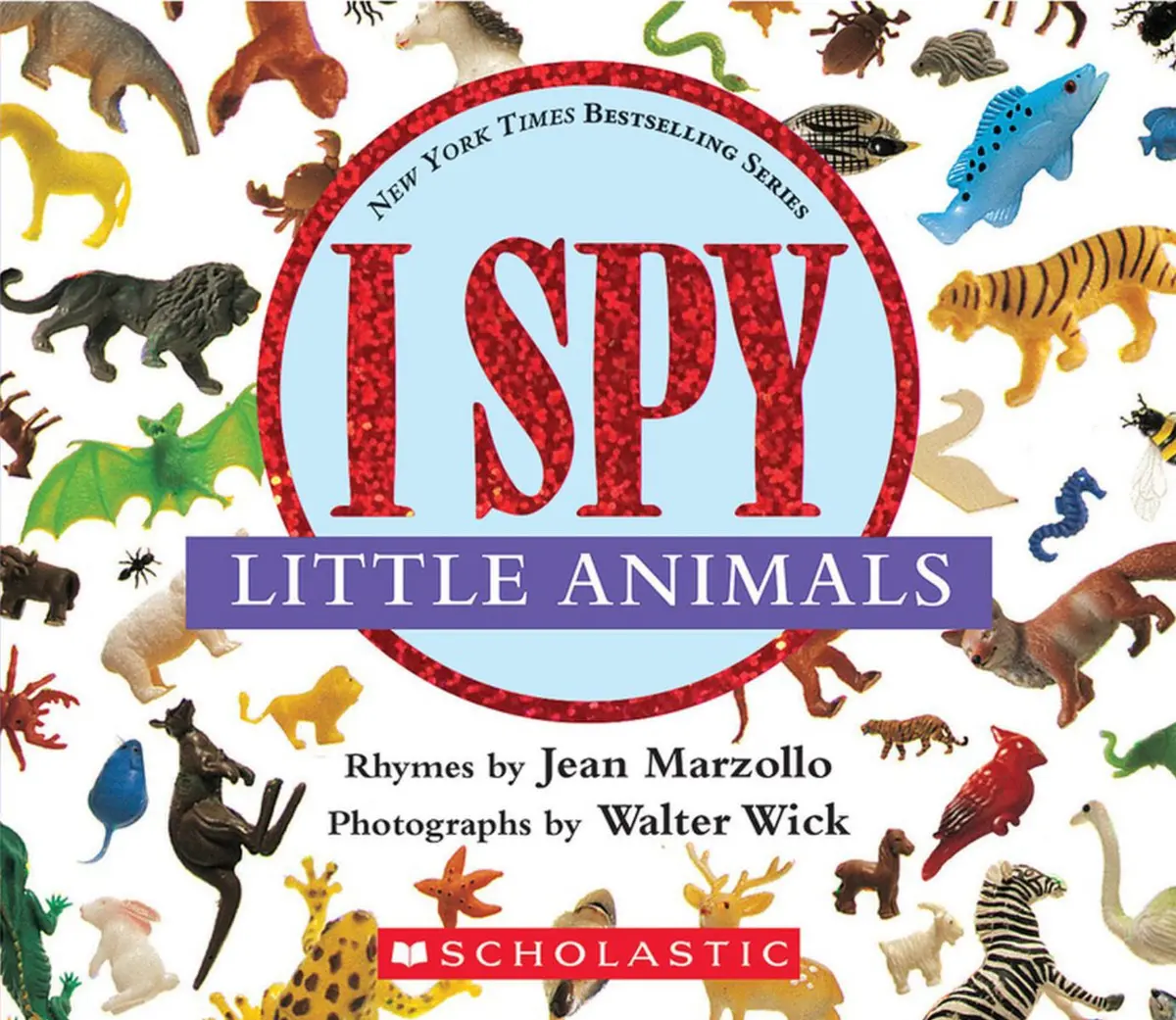 I Spy Little Animals: A Book Of Picture Riddles - By Jean Marzollo (Board Book) 1
