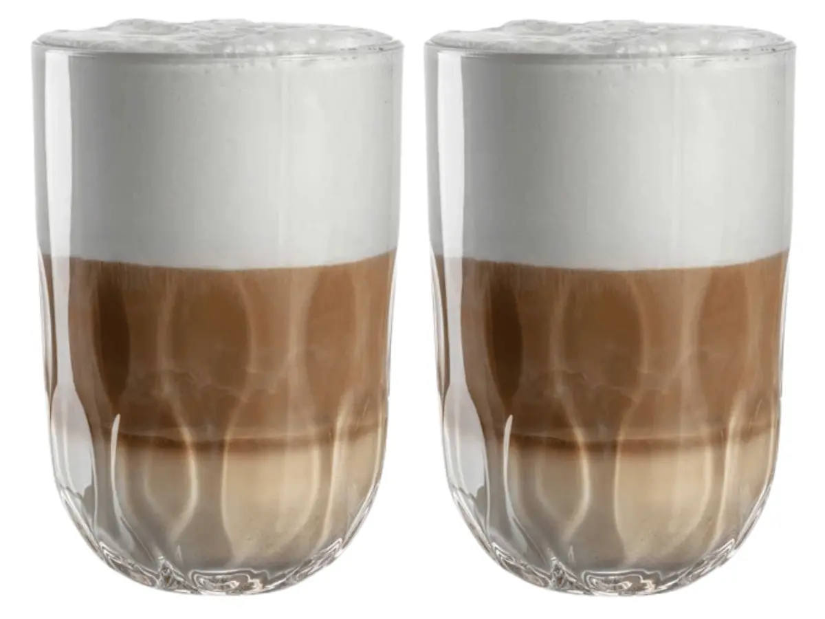 Leonardo Latte Macchiato Glazen - Gocce Tre - 390 Ml - 2 Stuks 1