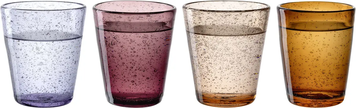 Leonardo Waterglazen Burano Warm - 330 Ml - 4 Stuks 1