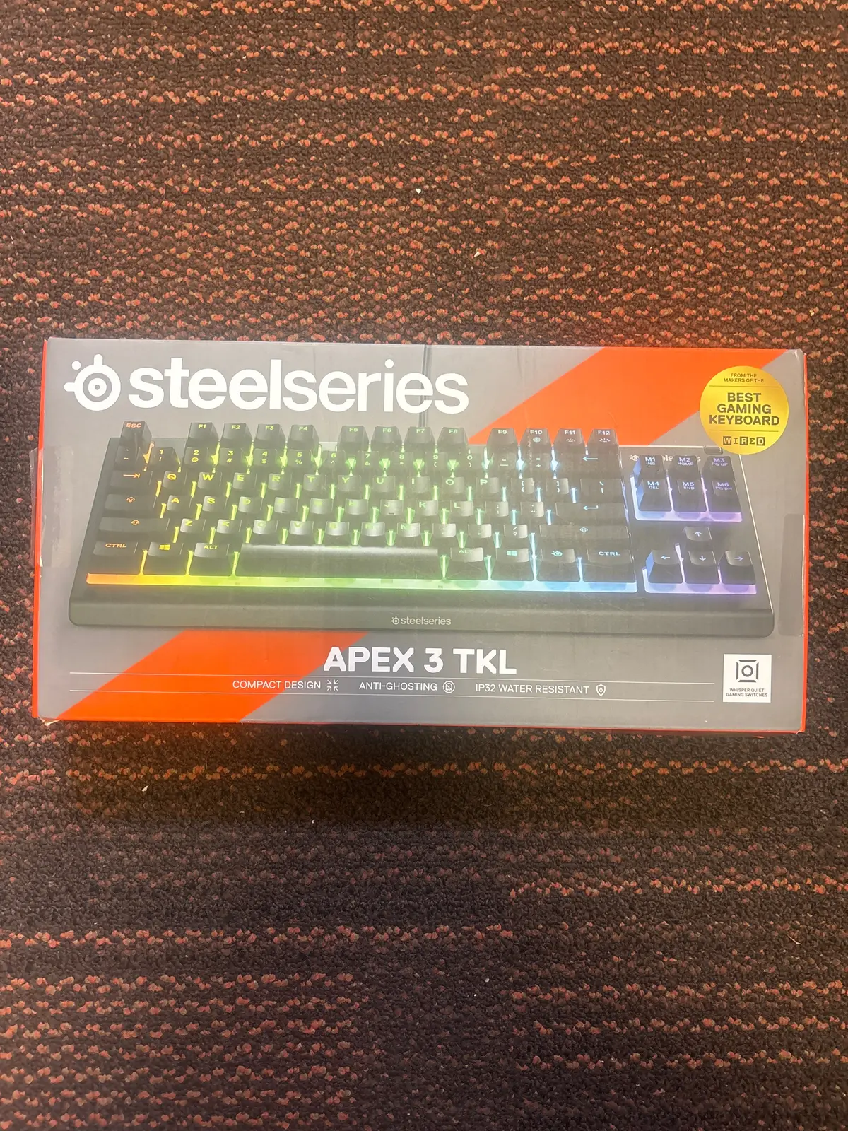Steelseries Apex 3 Tkl Wired Gaming Keyboard For Pc - Clearance 1