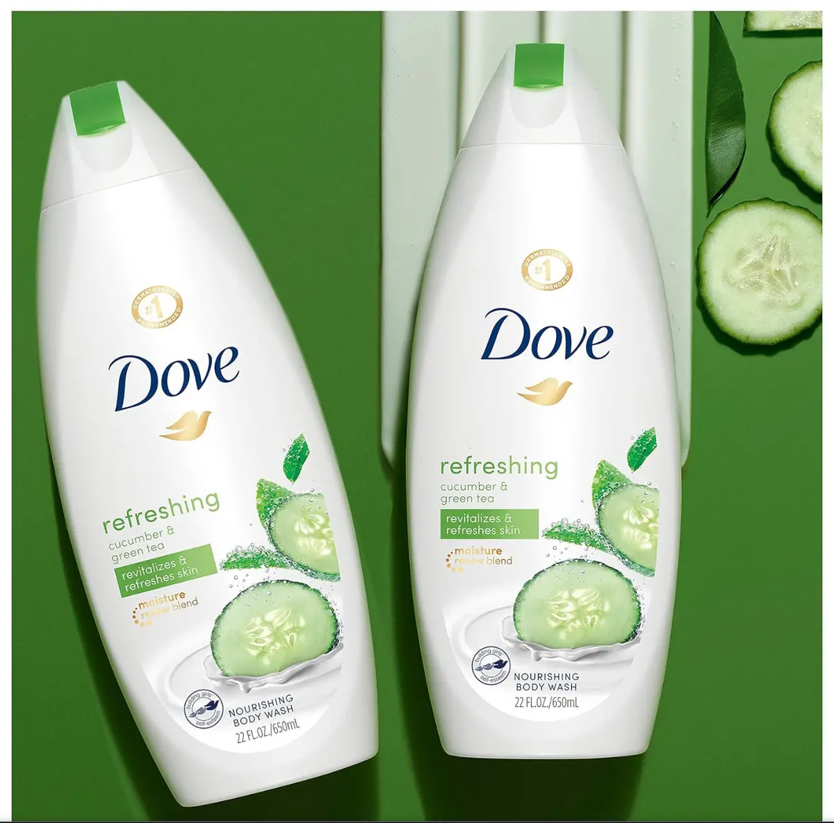Dove Refreshing Cucumber & Green Tea - 22 Fl Oz 1