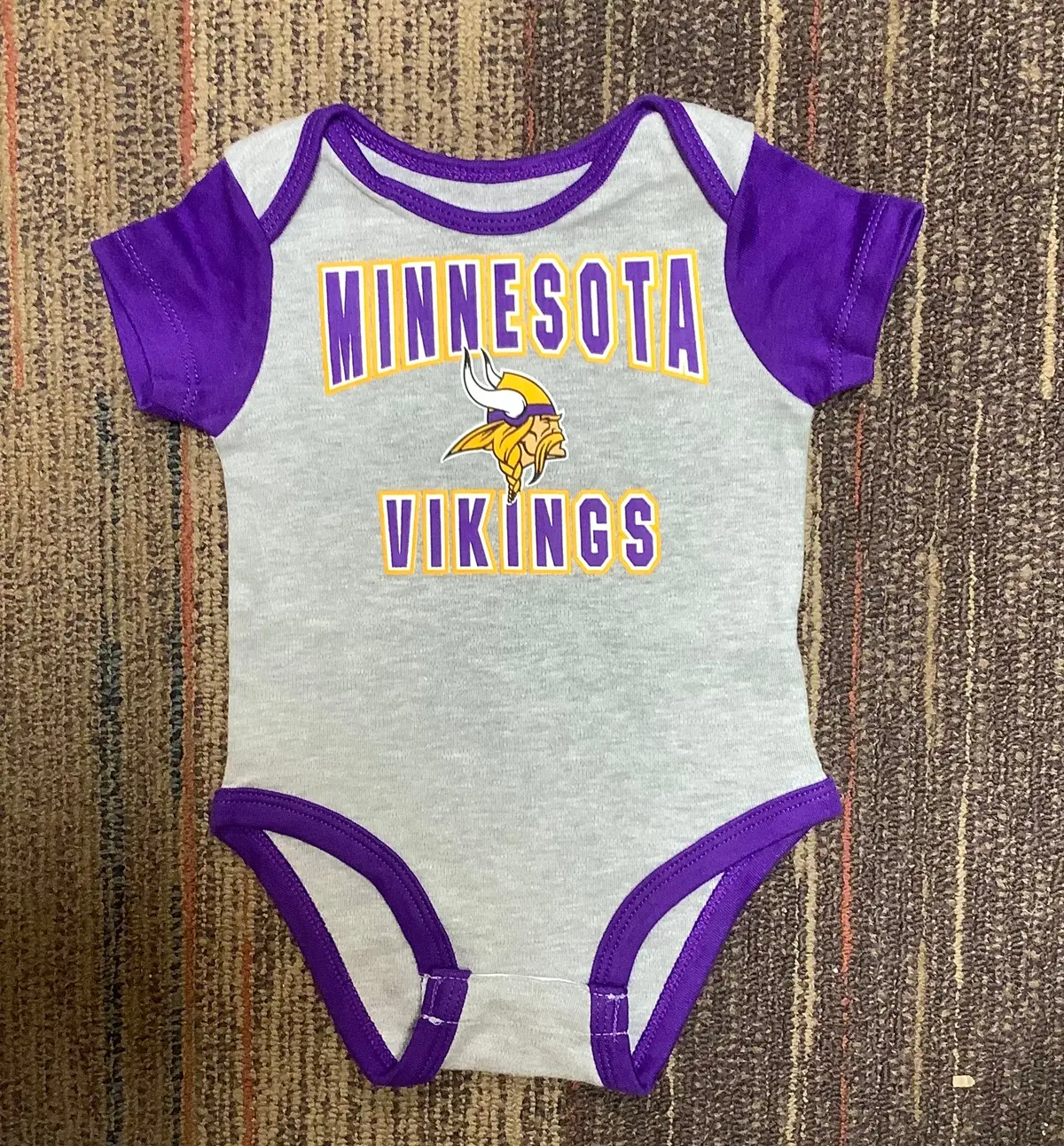 Vikings-Themed Baby Onesie for Newborns