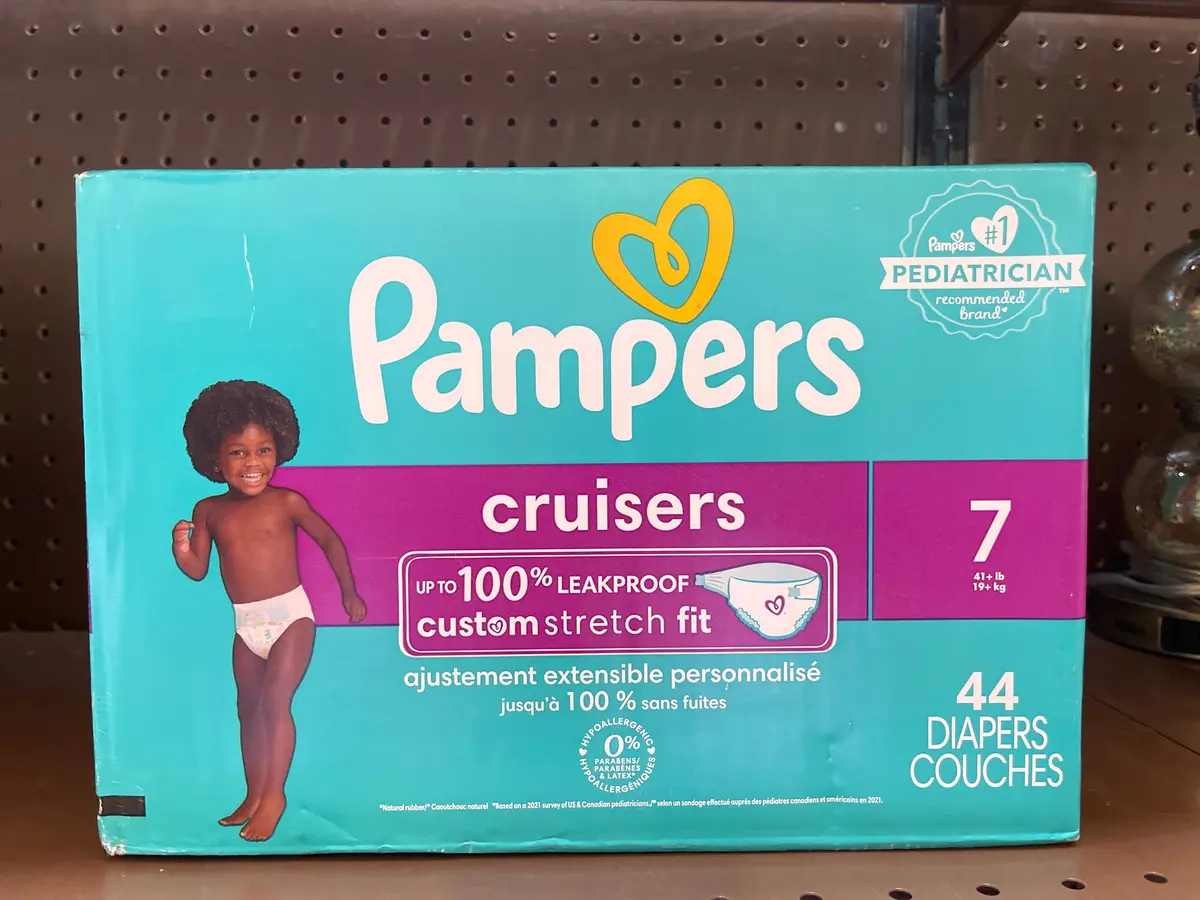 Pampers Cruisers Diapers - Size 7 - 44Ct 1