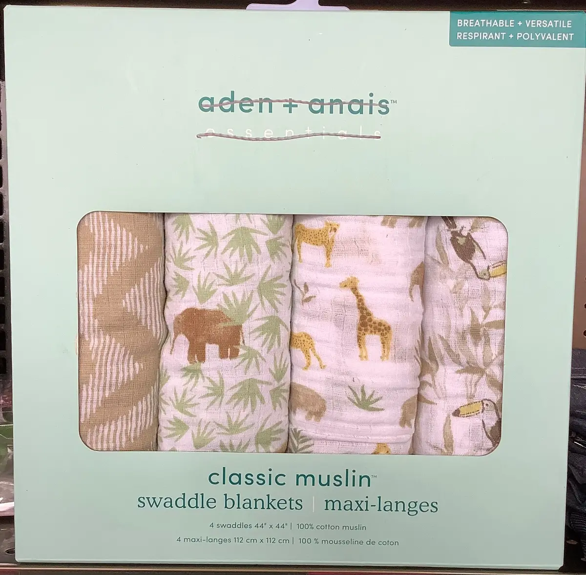 Essential Muslin Swaddle Blankets - Tanzania
- 4Pm 1