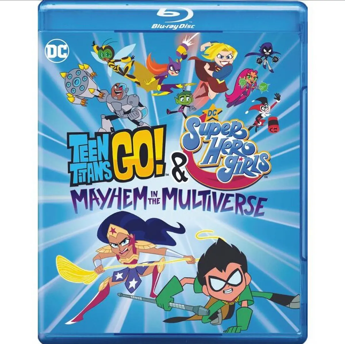 Teen Titans Go! Dc Super Hero Girls: Mayhem In The Multiverse (Blu-Ray) 1