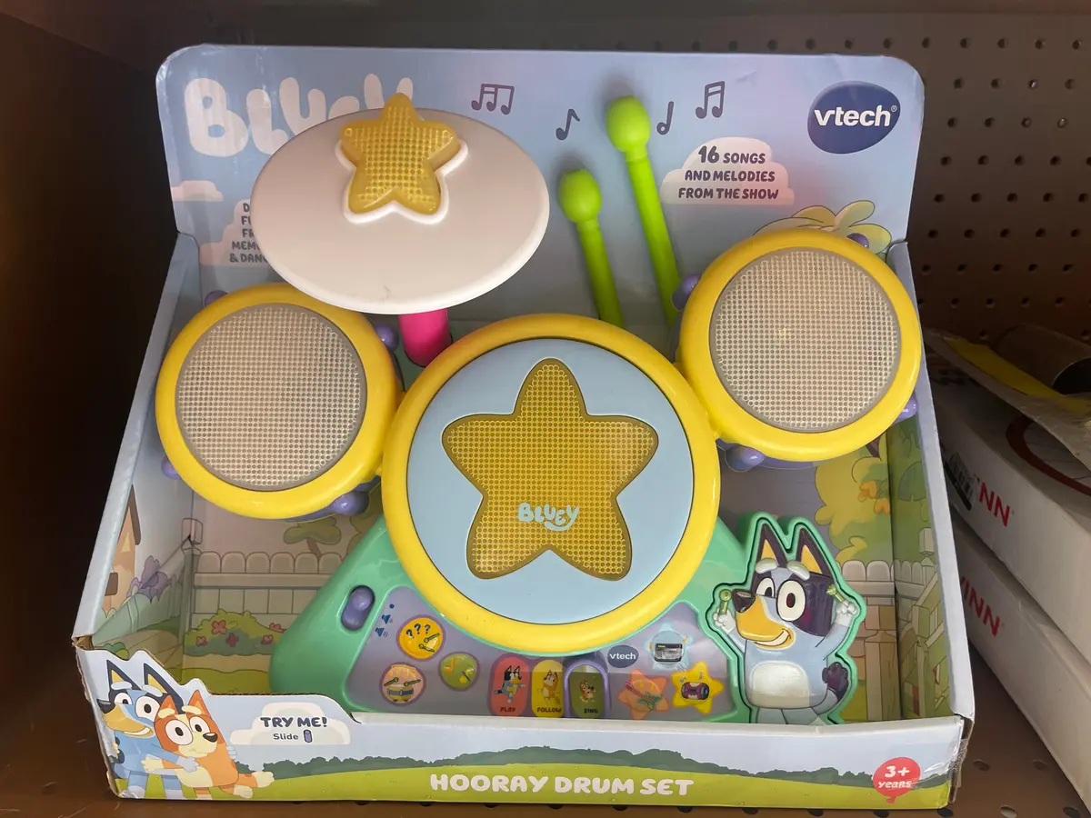 Vtech Bluey Drum Set 1