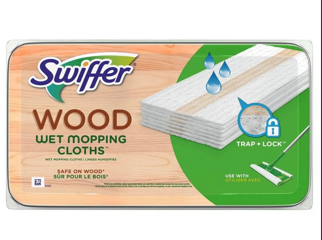 Swiffer Sweeper Wet Refill Wood - Unscented - 20Ct 1