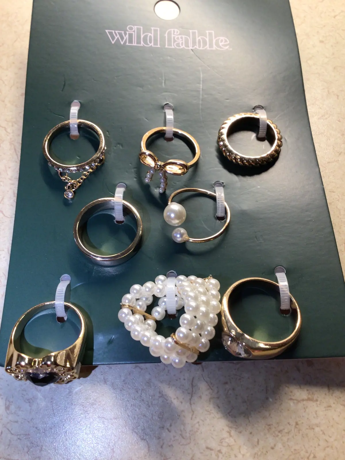 Pearl And Bow Ring 1