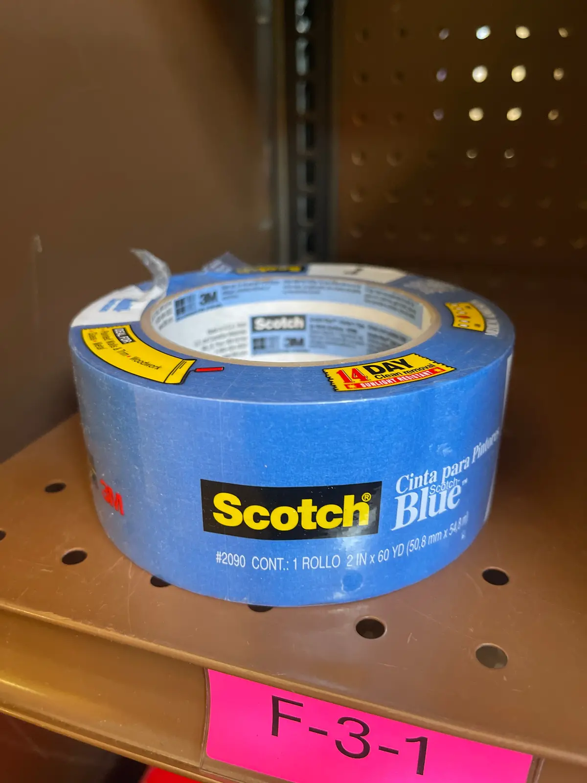 Scotch-Blue Original Multi-Surface Painter's
Tape 1.88"' X 60Yd 1