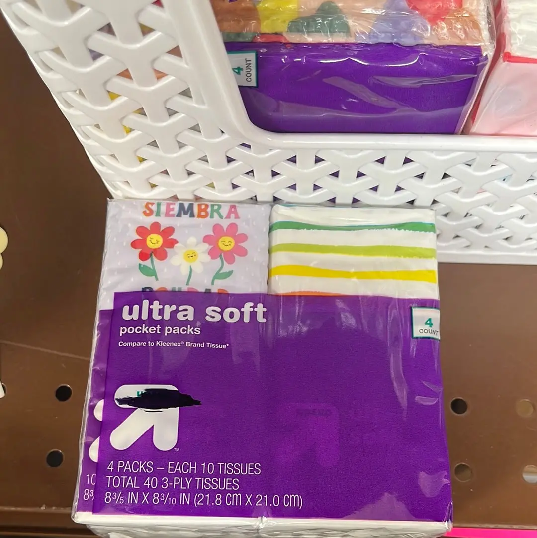 Facial Tissue Pocket Packs Ultra Soft 1