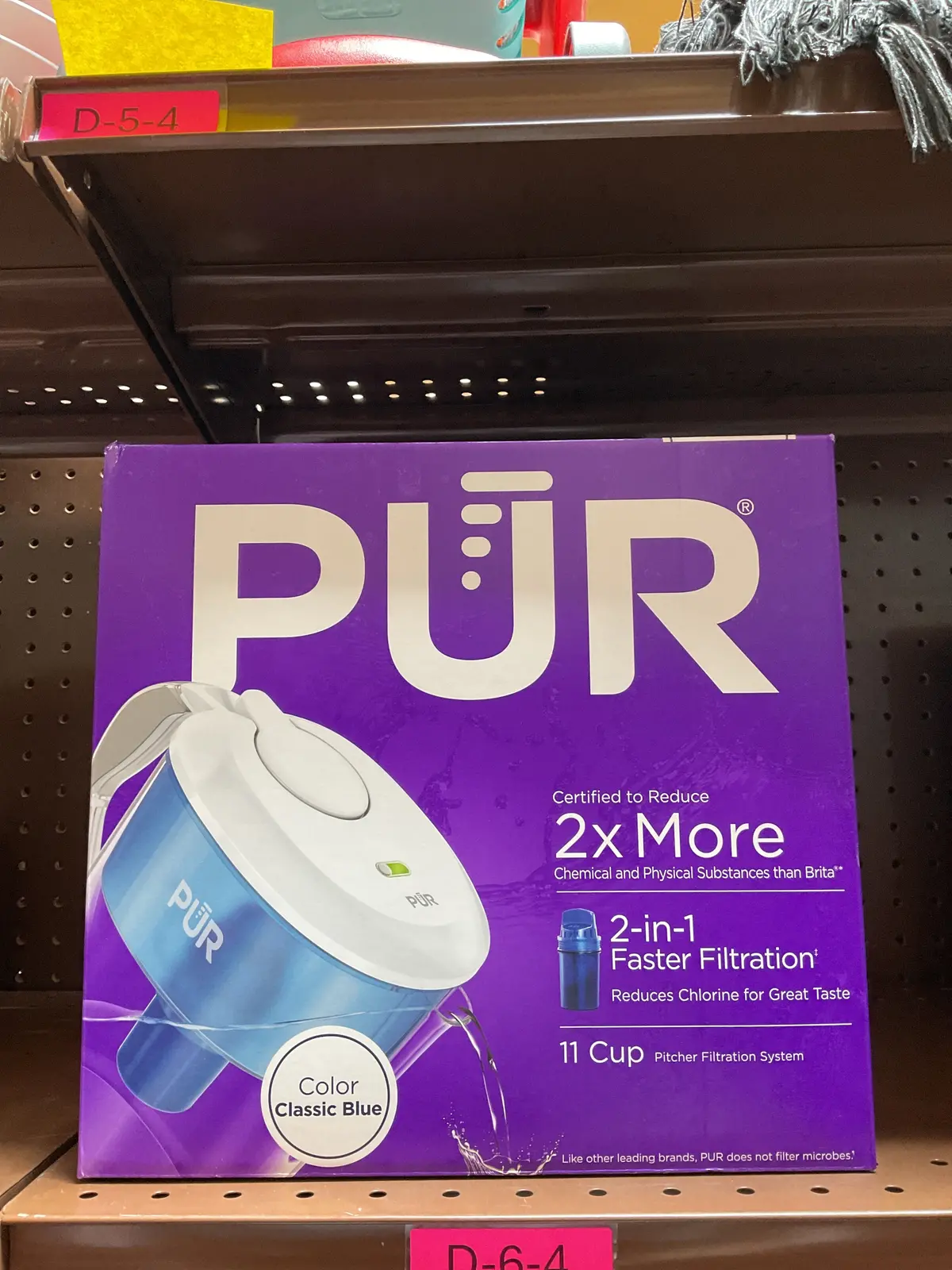 Pur 11 Cup Water Filtration Pitcher - Blue/White 1