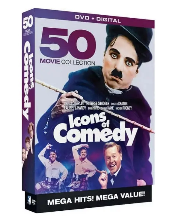Icons Of Comedy: 50 Movie Megapack (Dvd) 1