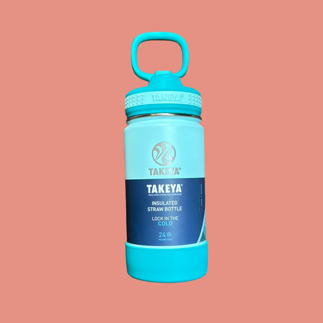 Takeya Kids Insulated Straw Bottle -14Oz 1