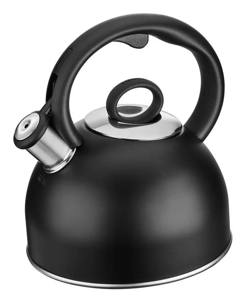 Cuisinart 2Qt Stovetop Steam & Soothe Teakettle - Black 1