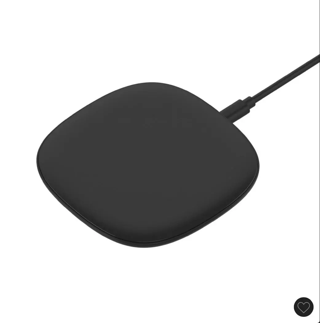 Just Wireless 10W Qi Wireless Charging Pad With 4' Tpu
Charging Cable - Black 1