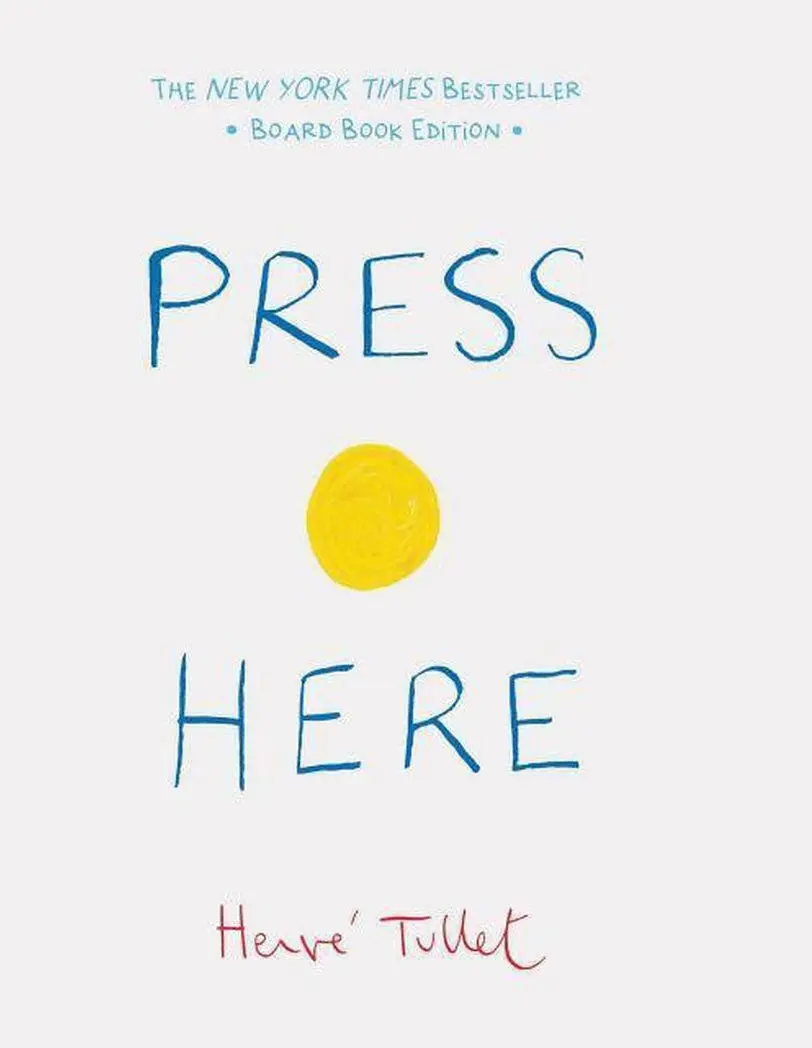 Press Here - By Herve Tullet (Board Book) 1