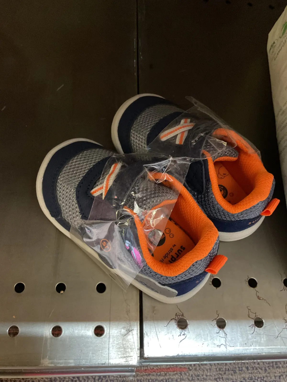 Kids New Stride Rite Surprise Navy Blue - Size 4M 1