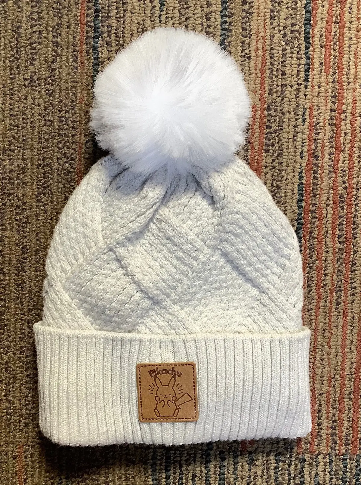 Pikachu Light Gray Beanie 1