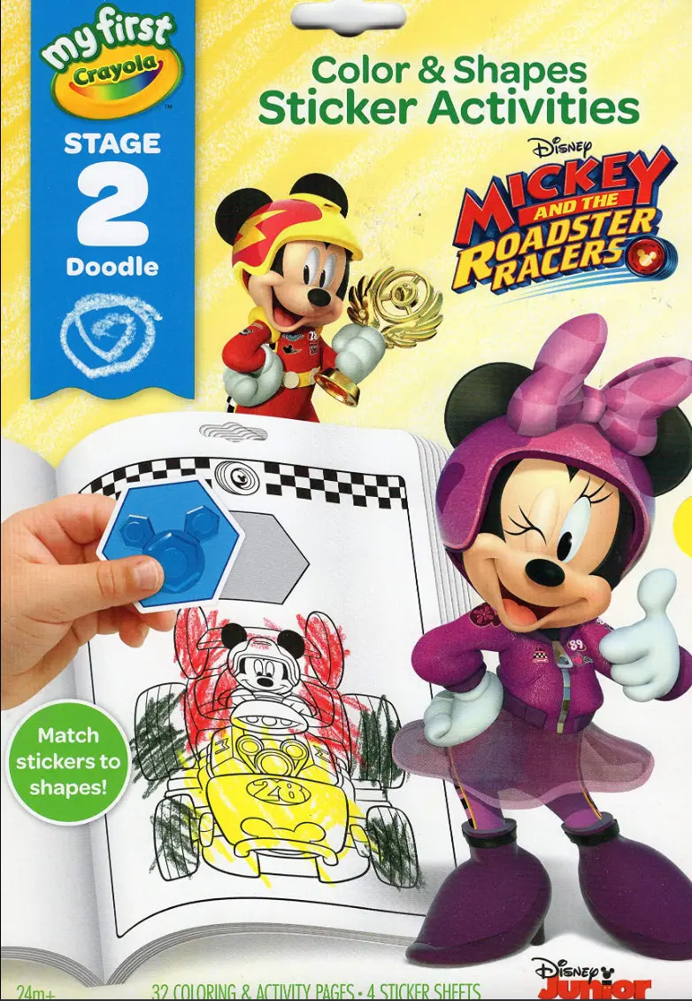 My First Stage 2 Doodle Color & Shapes Sticker Activities 2