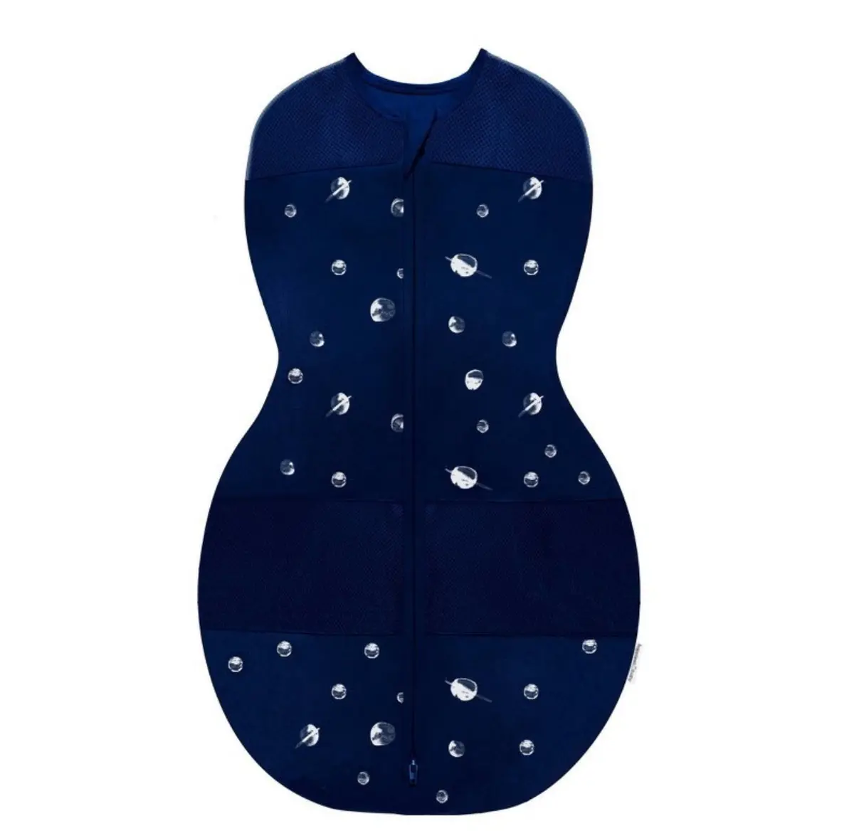 Happiest Baby Sleepea Sack Swaddle Wrap - Navy With Planets - S 1