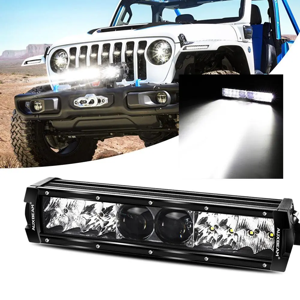 5D-Pro Series 12 Inch/22 Inch/32 Inch/42 Inch/52 Inch Spot Led Light Bar With 5D Projectors 1