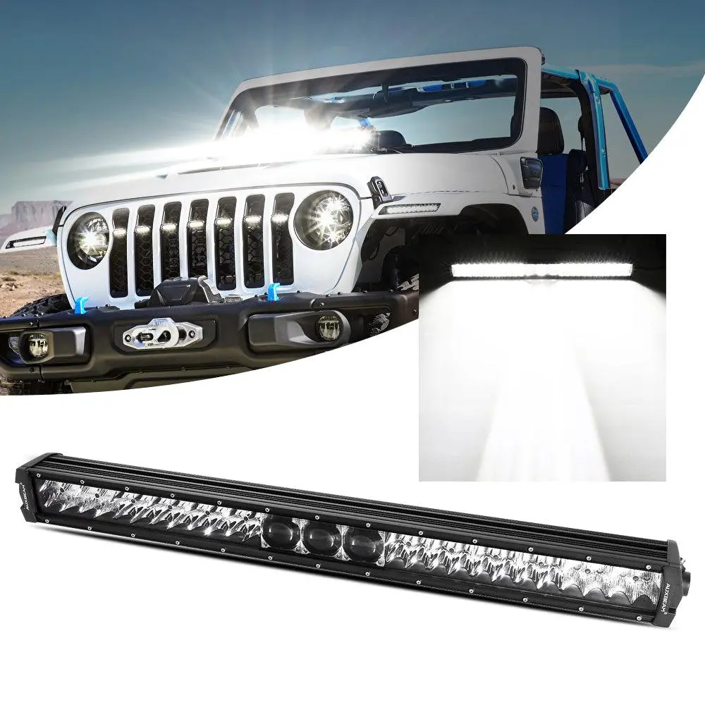 New 32 Inch 5D-Pro Series 33000Lm Spot Beam Off Road Led Light Bar 1