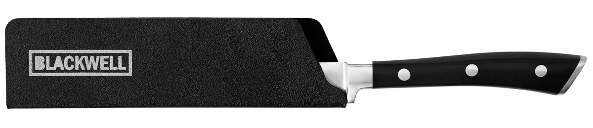 Blackwell Mesbeschermer - Universeel - Zwart - Voor Messen Met Een Lemmet Tot 15 Cm 1