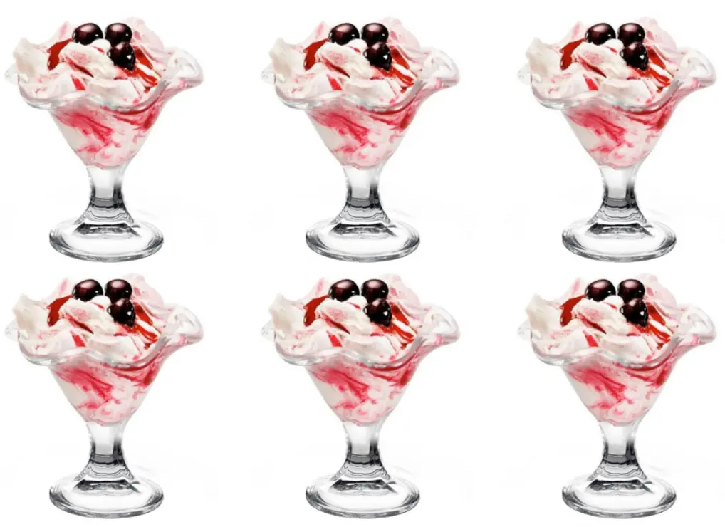 Bormioli Rocco Ijscoupes - Sorbetglazen - Primavera - 240 Ml - 6 Stuks 1