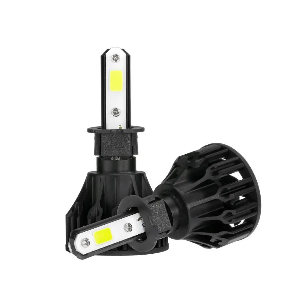T5 Series Fan Cooling 50W 5000Lm Led Light Bulbs High Low Beam Conversion Kit 4