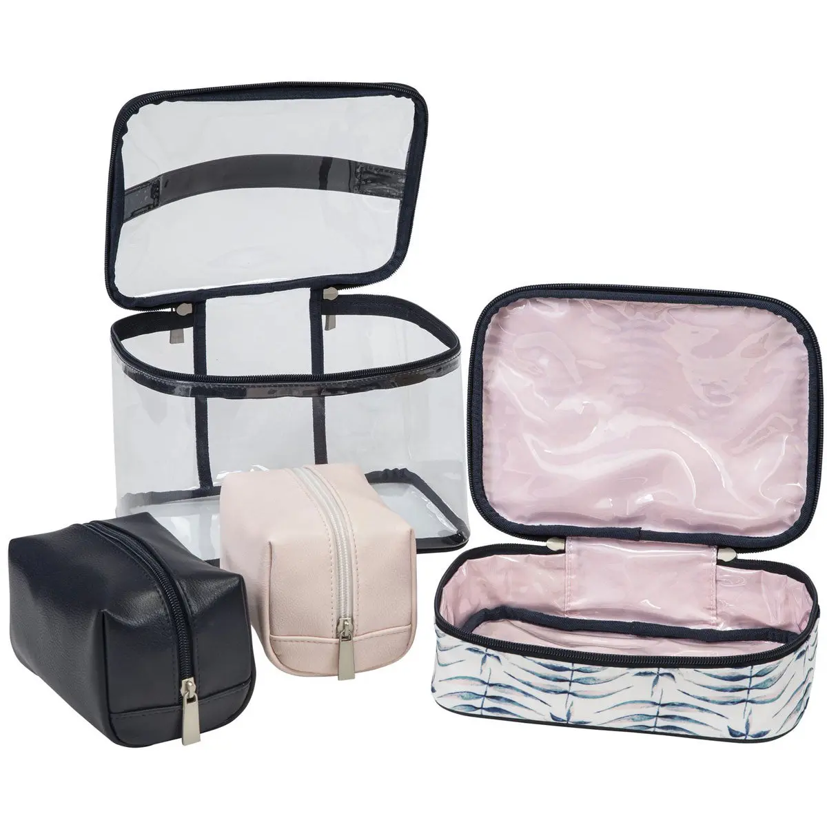 Ricardo Beverly Hills Indio 4-Piece Train Case Set 1