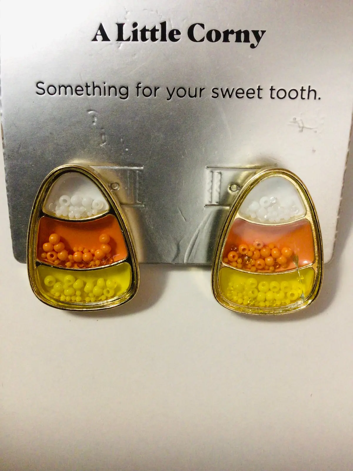 A Little Corny Earrings - Gold 1