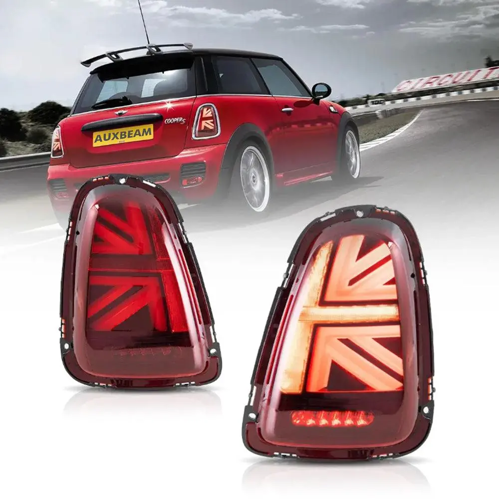 Led Tail Lights Assembly With Amber Sequential Turn Signal For 2007-2015 Mini R Series 2Th Gen (R56 R57 R58 R59） 2
