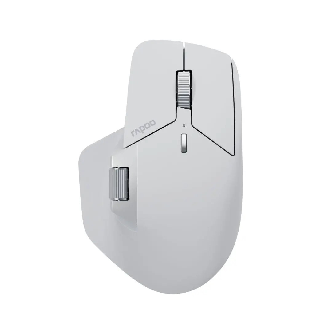 Rapoo Mt760 Multi-Device Wireless Bluetooth Mouse - White 1