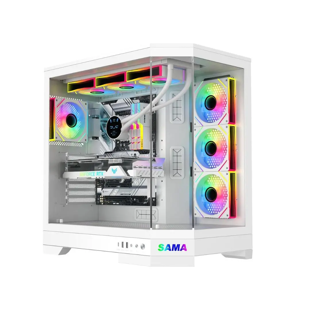 Sama Neview 3021 Mid Tower Case Atx - White 1