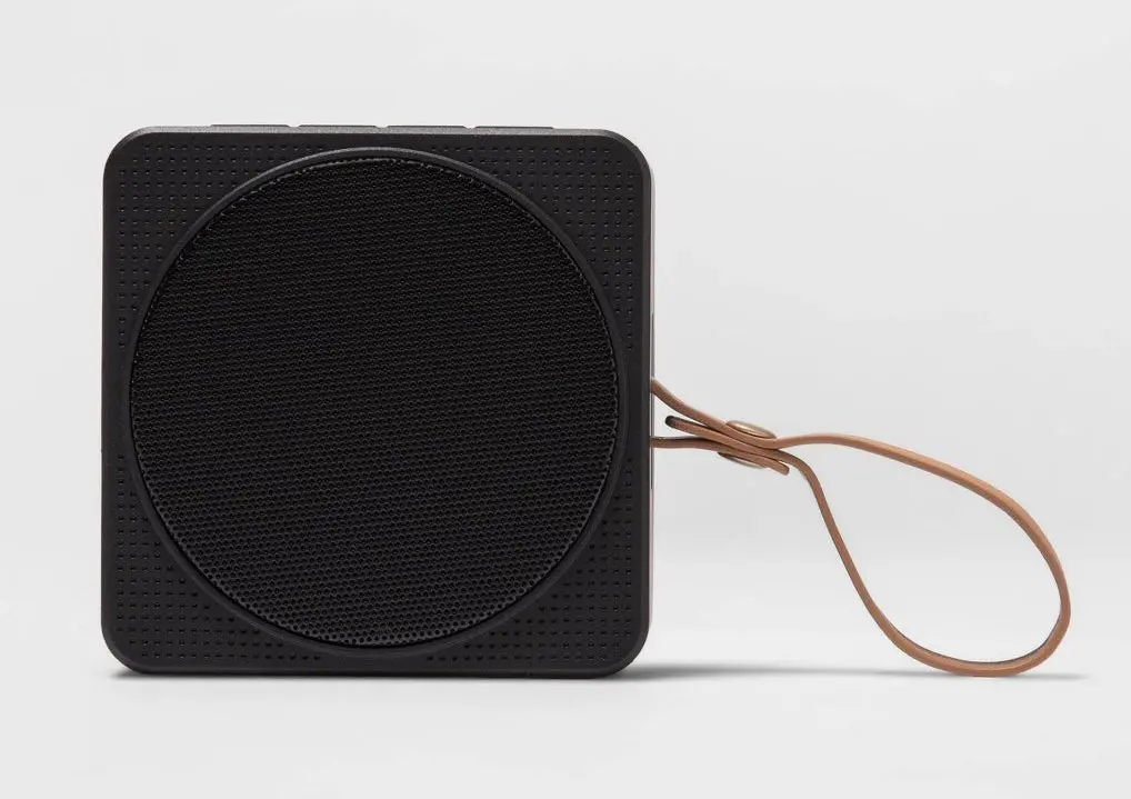Small Portable Bluetooth Speaker With Loop - Black 1