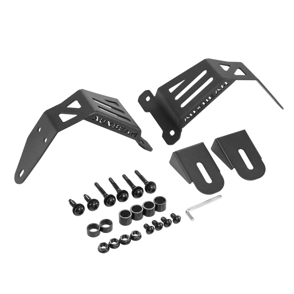 (2Pcs/Set) Dual A-Pillar Pods Light Mount Brackets For Jeep Wrangler Jl 2018-2025 1