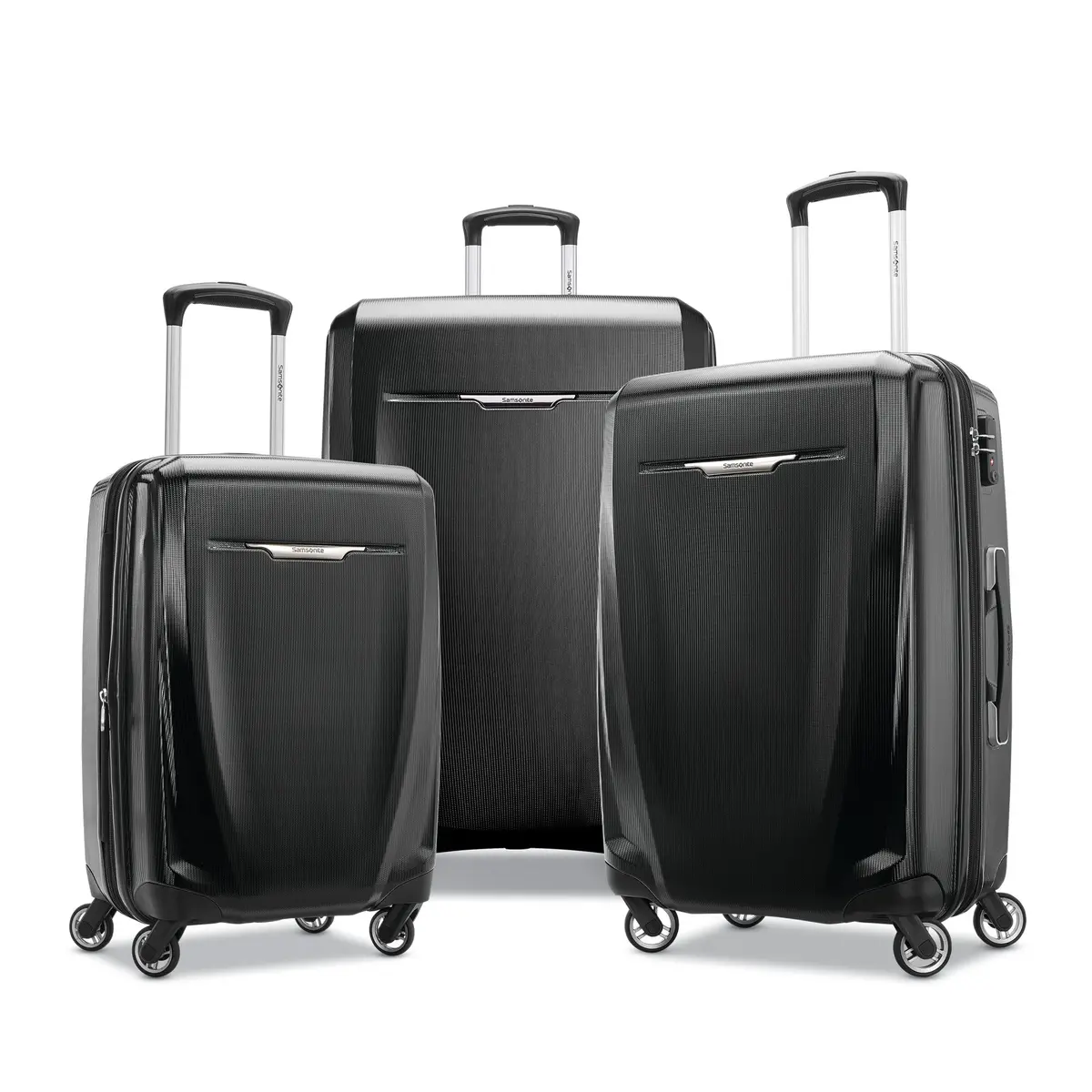 Samsonite Winfield 3 Dlx 3 Piece Spinner Luggage Set 1