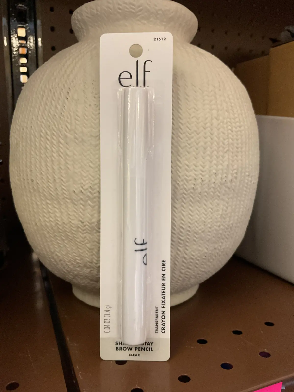 E.L.F. Shape & Stay Brow Wax Pencil - Clear - 0.04Oz 1